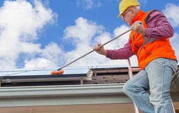 Heyrod soft wash roof cleaning